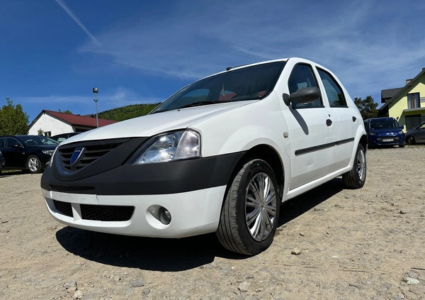 Dacia Logan cena 6900 przebieg: 240000, rok produkcji 2008 z Ryglice małe 67